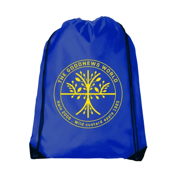 GoodNewsWorld Premium Drawstring Bag