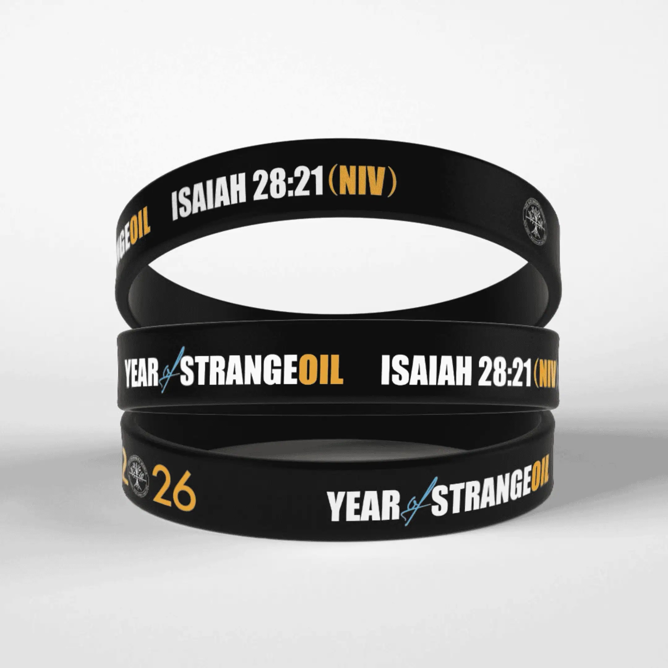 2026 The Year Of Strange Oil Wristband